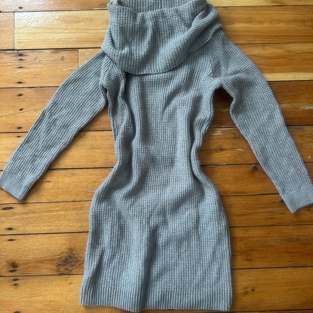 Rachel Zoe Gray Cowl Neck Sweater